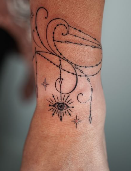 Tattoo Design for Men and Girls (Band, Mandala & Hand)